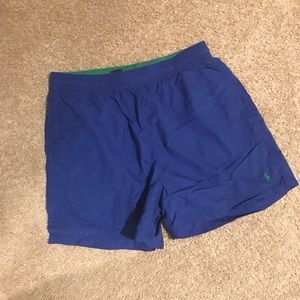 Polo swim trunks
